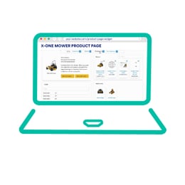 product page widget